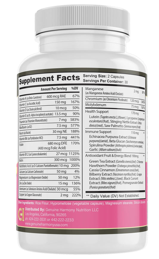 COMPLETE MULTIVITAMIN FOR WOMEN